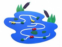 Сенсомоторное декоративно-развивающее панно "Река" - fgospostavki.ru - Рыбинск