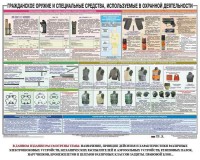 Плакат "Гражданское оружие и спецсредства, используемые в охранной деятельности" - fgospostavki.ru - Рыбинск