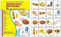 Демонстрационные карточки "Продукты питания" - fgospostavki.ru - Рыбинск