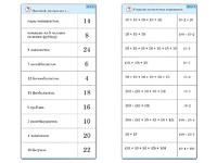 Комплект карточек (10) "Обучающий калейдоскоп. Умножение на 2, 5 и 10" - fgospostavki.ru - Рыбинск