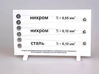 Прибор для демонстрации зависимости сопротивления проводника от его длины, сечения и материала - fgospostavki.ru - Рыбинск