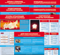 Комплект таблиц "Основы гражданской обороны (МЧС РФ)" 13 штук. - fgospostavki.ru - Рыбинск