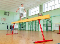 Бревно гимнастическое напольное постоянной высоты (700 мм) (5 м) - fgospostavki.ru - Рыбинск