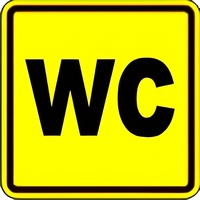 Тактильный знак (WC) 100х100 - fgospostavki.ru - Рыбинск