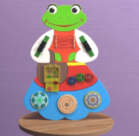 Бизиборд «Лягушка» - fgospostavki.ru - Рыбинск