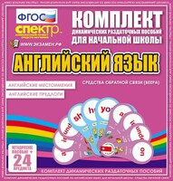 Динамические раздаточные пособия. Английский язык (веера). Английские местоимения, английские предлоги. - fgospostavki.ru - Рыбинск