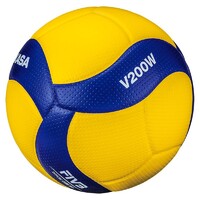 Мяч волейбольный Mikasa V200W (размер 5, синтетическая кожа, профессиональный) - fgospostavki.ru - Рыбинск