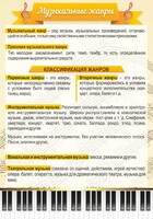 Стенд "Музыкальные жанры" - fgospostavki.ru - Рыбинск