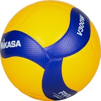 Мяч волейбольный Mikasa V300W (размер 5, синтетическая кожа, профессиональный) - fgospostavki.ru - Рыбинск