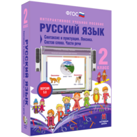Русский язык 2 класс. Синтаксис и пунктуация. Лексика. Состав слова. Части речи - fgospostavki.ru - Рыбинск