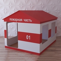 Детский игровой домик «Пожарная служба» - fgospostavki.ru - Рыбинск