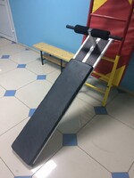 Доска для пресса навесная на шведскую стенку с двумя валиками (длина 1,5 метра) - fgospostavki.ru - Рыбинск