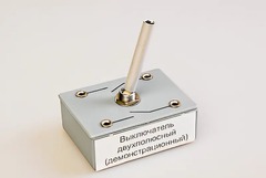 Выключатель двухполюсный (демонстрационный) - fgospostavki.ru - Рыбинск
