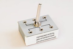Переключатель двухполюсный (демонстрационный) - fgospostavki.ru - Рыбинск