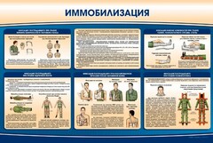 Стенд "Иммобилизация" - fgospostavki.ru - Рыбинск