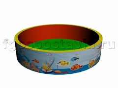 Бассейн круглый с шелкографией - fgospostavki.ru - Рыбинск