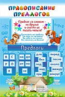Стенд "Правописание предлогов" - fgospostavki.ru - Рыбинск
