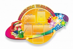 Стенд "Школьная галактика" резной стенд - fgospostavki.ru - Рыбинск