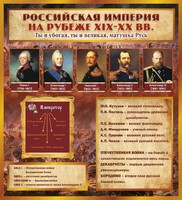 Стенд "Российская Империя" - fgospostavki.ru - Рыбинск