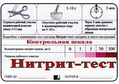 Тест-система "Нитрит-тест" - fgospostavki.ru - Рыбинск