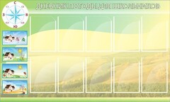 Стенд "Дневник погоды" - fgospostavki.ru - Рыбинск