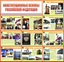 Стенд "Конституционные основы РФ" - fgospostavki.ru - Рыбинск