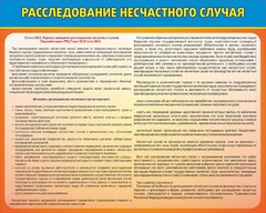 Стенд "Расследование несчастного случая" - fgospostavki.ru - Рыбинск