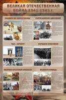 Стенд "Великая Отечественная война" (события) - fgospostavki.ru - Рыбинск