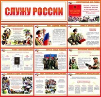 Стенд "Служу России" - fgospostavki.ru - Рыбинск