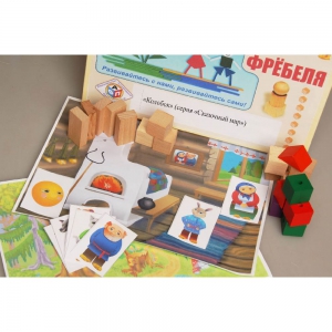 Игровой набор Фребеля "Колобок" (серия "Сказочный мир". Выпуск 1) - fgospostavki.ru - Рыбинск