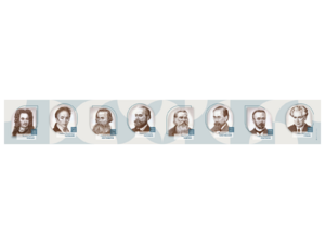 Стенд-лента "Выдающиеся ученые-историки" - fgospostavki.ru - Рыбинск