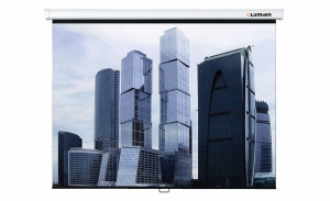 Настенный проекционный экран Lumien Eco Picture (LEP-100101) 150x150 см - fgospostavki.ru - Рыбинск