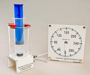 Прибор для изучения газовых законов (с манометром) - fgospostavki.ru - Рыбинск