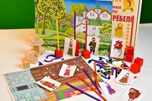 Игровой набор Фребеля "Аленький цветочек" (серия "Сказочный мир". Выпуск 2) - fgospostavki.ru - Рыбинск