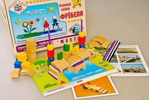Игровой набор Фребеля "Мосты" (серия "Эксперимент") - fgospostavki.ru - Рыбинск