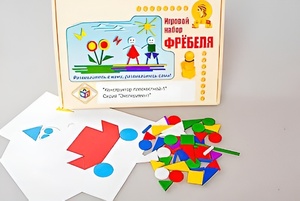 Игровой набор Фребеля "Конструктор плоскостной-1" (Серия "Эксперимент") - fgospostavki.ru - Рыбинск