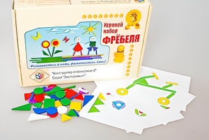Игровой набор Фребеля "Конструктор плоскостной-2" (Серия "Эксперимент") - fgospostavki.ru - Рыбинск