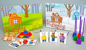Игровой набор Фребеля "Заюшкина избушка" (серия "Сказочный мир". Выпуск 1) - fgospostavki.ru - Рыбинск