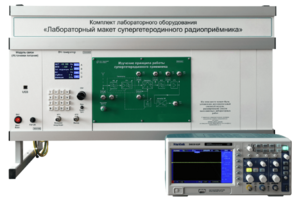 Комплект лабораторного оборудования «Лабораторный макет супергетеродинного радиоприёмника»  - fgospostavki.ru - Рыбинск