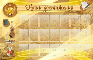Стенд "Наши достижения" Вариант 5 - fgospostavki.ru - Рыбинск