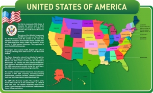 Стенд "United States Of America" - fgospostavki.ru - Рыбинск