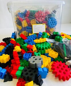 Конструктор Шестеренки (STEM Junior) 300 деталей  - fgospostavki.ru - Рыбинск