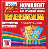 Динамические раздаточные пособия. Обучение грамоте (карточки). Комплект разрезных карточек для тренировки навыков чтения. - fgospostavki.ru - Рыбинск