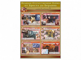 Стенды "Великая Отечественная война от Бреста до Берлина" - fgospostavki.ru - Рыбинск