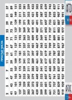 Таблица "Простые числа от 2 до 997" (винил) - fgospostavki.ru - Рыбинск