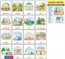 Раздаточные карточки "Наш город" - fgospostavki.ru - Рыбинск