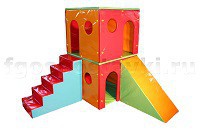 Домик игровой двухэтажный (комплект) - fgospostavki.ru - Рыбинск