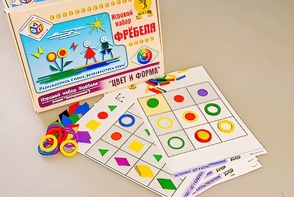 Игровой набор Фребеля "Цвет и форма" (серия "Эксперимент") - fgospostavki.ru - Рыбинск