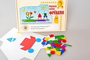 Игровой набор Фребеля "Конструктор плоскостной-1" (Серия "Эксперимент") - fgospostavki.ru - Рыбинск