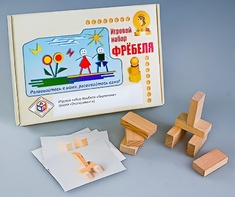 Игровой набор Фребеля "Кирпичики" (серия "Эксперимент") - fgospostavki.ru - Рыбинск